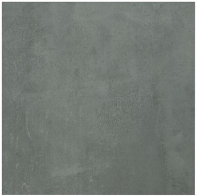 Softcement Graphite Porcelain Wall and Floor Tile - 24 x 24 in.