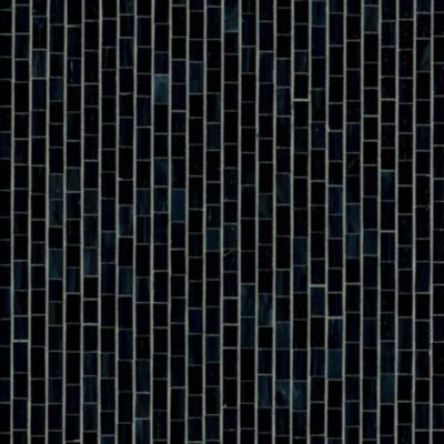 Cascades Glass Midnight Wall Tile - 10 x 24 in.