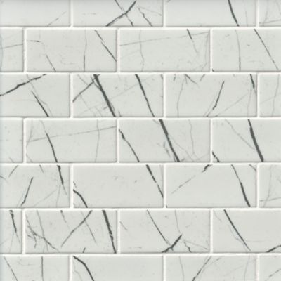 Novato Glass Mosaic Wall Tile - 12 x 14 in.