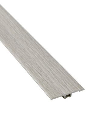 Timber Ridge Dusty Luxury Vinyl Floor Tile T-Molding - 2 x 94 in.