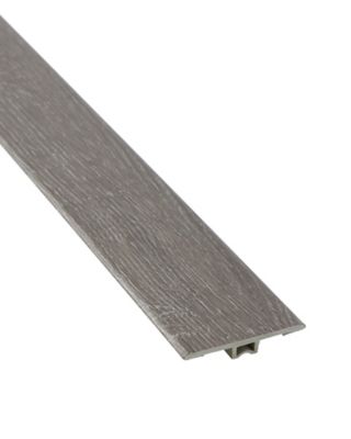 Timber Ridge Overcast Luxury Vinyl Floor Tile T-Molding - 2 x 94 in.