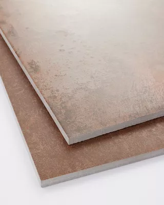 Distrito Corten Porcelain Wall and Floor Tile - 12 x 24 in