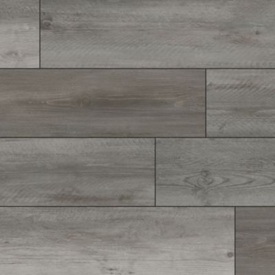 Prescott XL Katella Ash Beveled Luxury Vinyl Floor Tile Sample