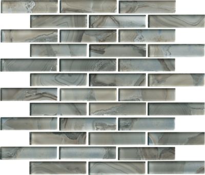 Santos Beach Glass Mosaic Wall Tile