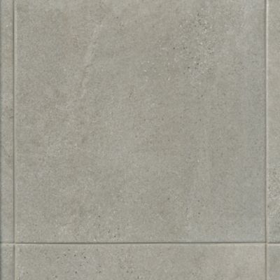 Villas Gray Ceramic Wall and Floor Tile - 21 x 21 in.