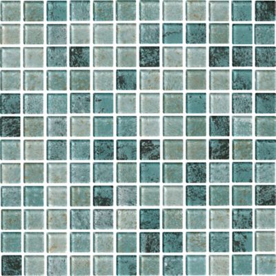 Green Glass Backsplash Tiles