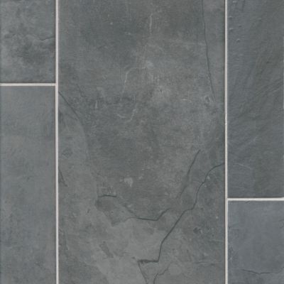 Motion Bold Grey Porcelain Wall and Floor Tile - 12 x 24 in.