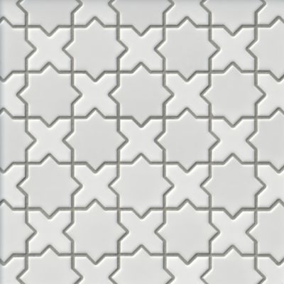 White Mosaic Tiles