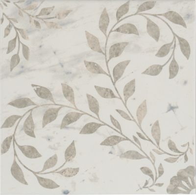 Inlay Proper by Kelli Fontana in Florence Lace Porcelain Wall and Floor Tile - 8 x 8 in.