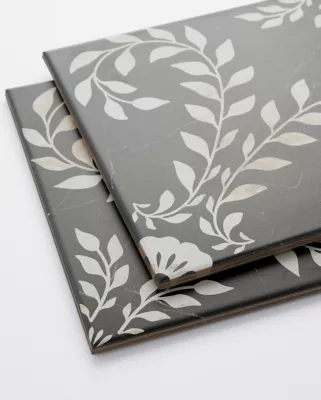 Inlay Proper by Kelli Fontana in Eden Ode Porcelain Wall and Floor