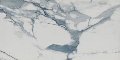 Marradi Calacatta Cielo Polished Porcelain Wall and Floor Tile - 24 x 48 in.