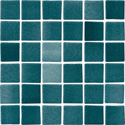 Lagoon Niebla Tikal Glass Wall and Floor Tile - 2 x 2 in.