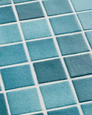 Lagoon Niebla Tikal Glass Wall and Floor Tile - 2 x 2 in