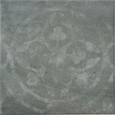 Tuscania Blue Traditional Porcelain Wall and Floor Tile - 24 x 24 in.