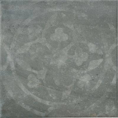 Tuscania Blue Traditional Porcelain Wall and Floor Tile Sample