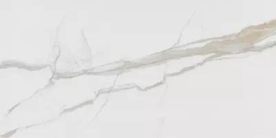 TATAまる Marmo Calcatta Gold Polished Porcelain Wall and Floor Tile - 12 x