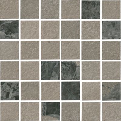 Materia Beige Porcelain Mosaic Wall and Floor Tile - 2 x 2 in.