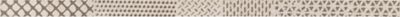 Listello Rust Ivory Porcelain Wall Tile - 2 x 48 in.