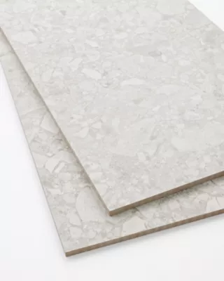 Stonex Bianco Porcelain Wall and Floor Tile - 12 x 24 in. - The