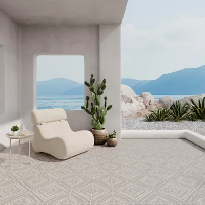 Nikki Chu Tangier Pumice Porcelain Wall and Floor Tile - 20