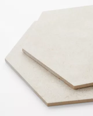 Clay Porcelain Hex Wall and Floor Tile - 8.5 x 10 in. - The Tile Shop