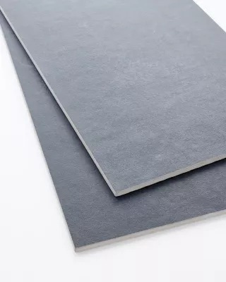 Essentials Graphite Porcelain Wall and Floor Tile - 12 x 24 in