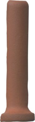 TerraCotta Burgundy Skirting Outside Corner Quarry Wall Trim Tile