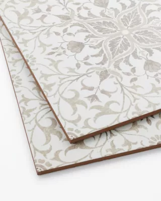 Morris & Co. Pure Net Brick Porcelain Wall and Floor Tile - 13 x