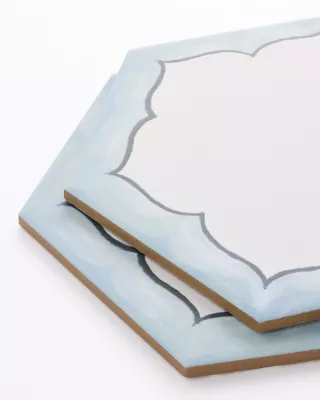 青の家　ラジウム　ホルミシス Tokyo Aspen Blue 2X3 Semi Gloss Porcelain Mosaic | Tilemart