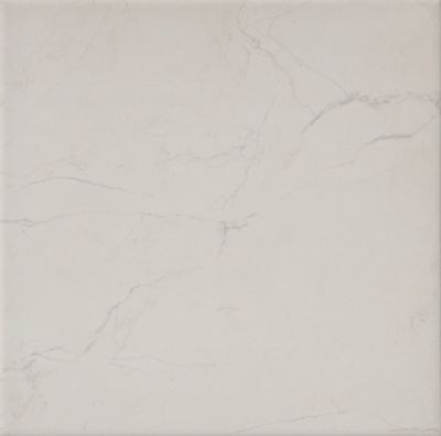 Keystone White Matte Porcelain Wall and Floor Tile - 12 x 12 in.