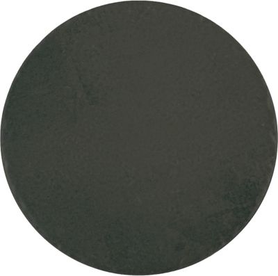 Nate Berkus Isabel Circle Ebony Porcelain Wall and Floor Tile - 8 in.