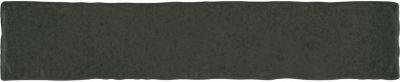 Nate Berkus Lagos Ebony Matte Porcelain Subway Wall and Floor Tile - 2 x 10 in.