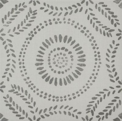 Nikki Chu Kaduna Batik Steel Matte Porcelain Wall and Floor Tile - 10 x 10 in.