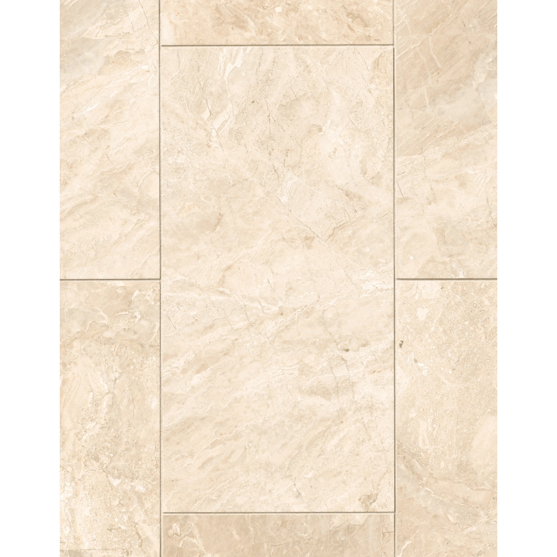 Queen Beige Polished Marble Floor Tile - 12 x 24 in. Queen Beige Polished Marble Floor Tile - 12 x 24 in.