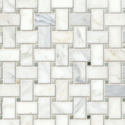 Biltmore Niles Marble Mosaic Tile - 12 x 12 in.
