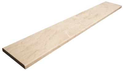 Queen Beige Polished Curb 42 x 6.5 x .75 in.