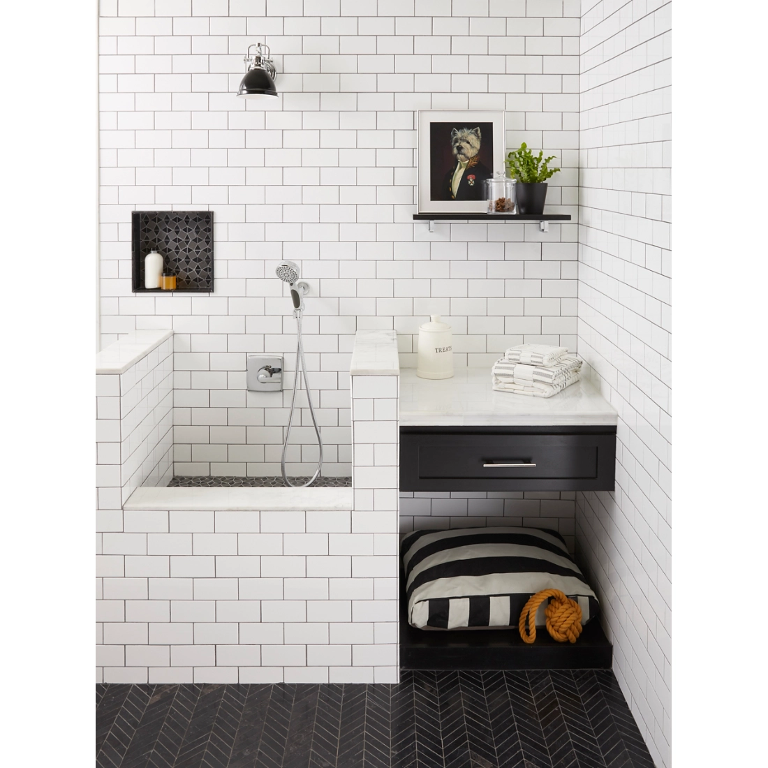 Imperial Bianco Gloss Ceramic Subway Wall Tile - 4 x 8 in. Imperial Bianco Gloss Ceramic Subway Wall Tile - 4 x 8 in.