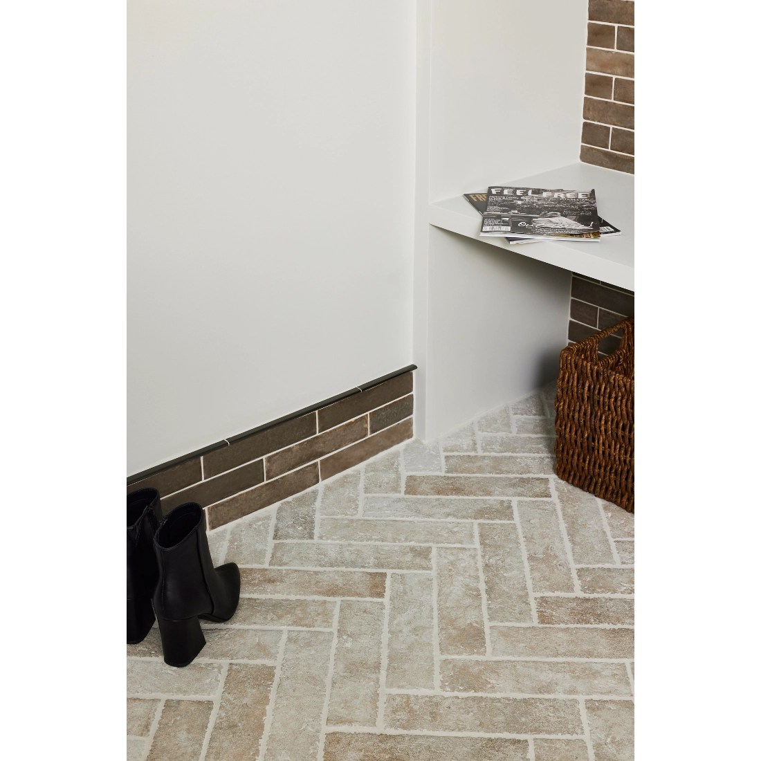 Jerica Ceniza Porcelain Wall and Floor Tile - 3 x 12 in Jerica Ceniza Porcelain Wall and Floor Tile - 3 x 12 in
