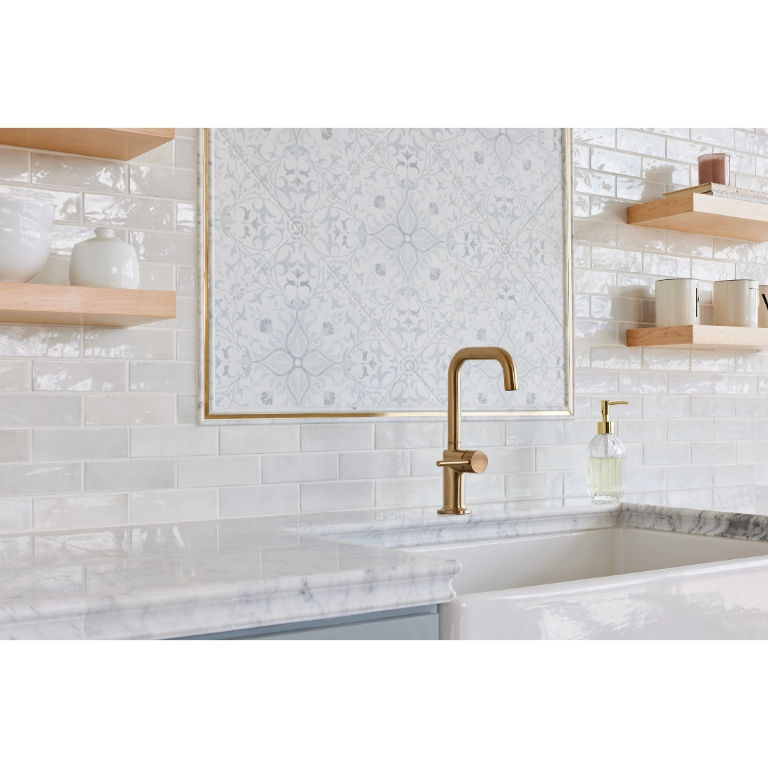 Coco White Glossy Porcelain Wall Tile - 2 x 6 in. Coco White Glossy Porcelain Wall Tile - 2 x 6 in.