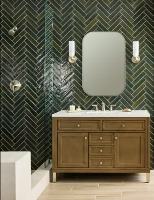Solna Natural Porcelain Wood-Look Wall and Floor Tile - 6 x 35 in