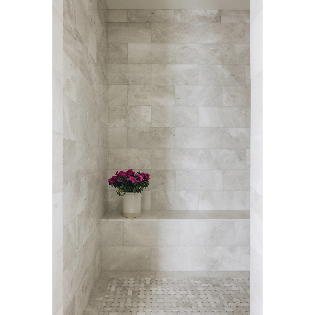 Meram Blanc Carrara Polished Marble Floor Tile - 12 x 24 in. Meram Blanc Carrara Polished Marble Floor Tile - 12 x 24 in.