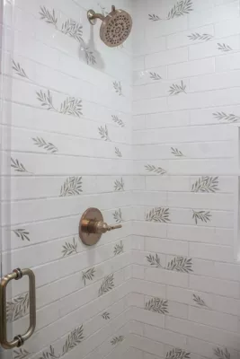 Morris & Co. Hawkdale Pure Chalk Ceramic Wall Tile - 3 x 9.5 in